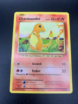 Charmander 9/108 Pokemon TCG XY Evolutions Card NM 2016 - Image 1