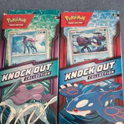 Pokemon Knock Out Collection Booster Packs Suicune & Kyogre English Sealed - Image 1