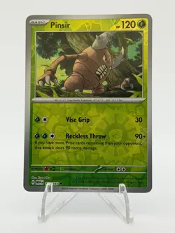 Pinsir 127/165 Reverse Holo Scarlet & Violet 151 Pokemon Card NM 127/165 - Image 1
