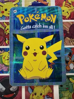 Pokemon Charizard Vintage Pocket Monsters Vending HOLO Prism Sticker 99 Nintendo - Image 1