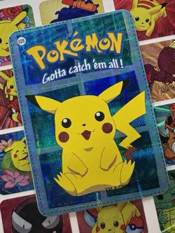 Pokemon Charizard Vintage Pocket Monsters Vending HOLO Prism Sticker 99 Nintendo - Image 2