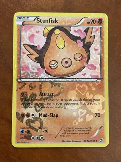 Pokemon-Stunfisk-Legendary Treasures RC12/RC25-Holo - Image 1