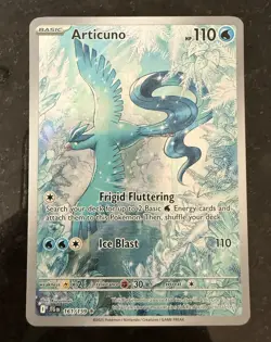 Pokemon Articuno 161/159 Sv09 Journey Together Illustration Rare Holo 110 HP - Image 1