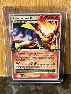 Pokemon Infernape LV.X DP10 Diamond & Pearl Promo Holo - Image 1