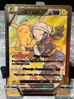 Pikachu V TG05/TG30 Gold Display Card Pokemon TCG - Image 1