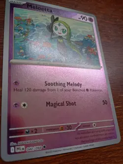 Meloetta 040/094 Me02: Phantasmal Flames Reverse Holo pokemon card - Image 2