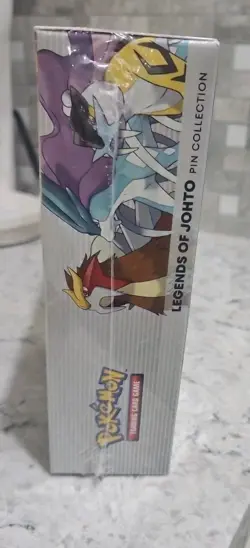 Pokemon TCG Legends of Johto Pin Collection Box - New Sealed (9 Packs, 3 Pins) - Image 3