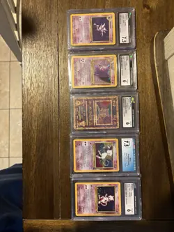 Pokemon TCG Vintage Cgc Slab Lot 5 - Image 1
