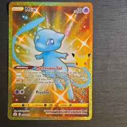 Pokemon Mew Celebrations Holo Rare Basic 60 HP 011/025 English - Image 1