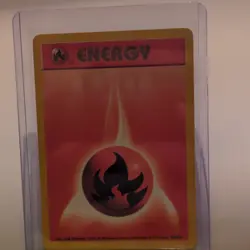 Pokemon Fire Energy Base Set (Shadowless) 98/102 Regular Common 1999 English - Image 1
