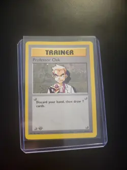 PROFESSOR OAK - 88/102 - Base Set ~ Pokemon Card - Image 2