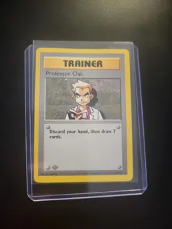 PROFESSOR OAK - 88/102 - Base Set ~ Pokemon Card - Image 4