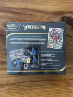 TCG MEGA EVOLUTION POKEMON CENTER ETB LUCARIO ELITE TRAINER BOX FACTORY SEALED - Image 2