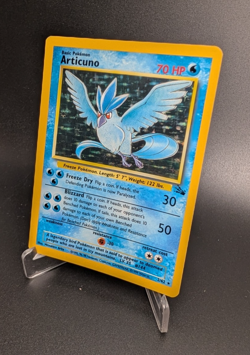 Articuno - Fossil Holo Rare 2/62 - Pokemon TCG (Vintage WOTC) - MP - Image 3
