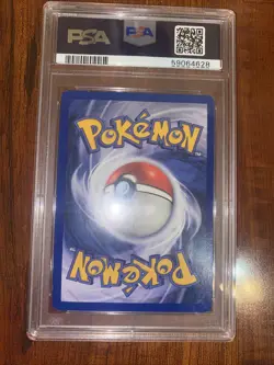 Pokemon Promo Meowth Holo Game Boy Black Star 2002 PSA 7 NM - Image 2