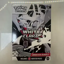 Pokemon TCG White Flare Booster Bundle – Factory Sealed – Scarlet & Violet - Image 1