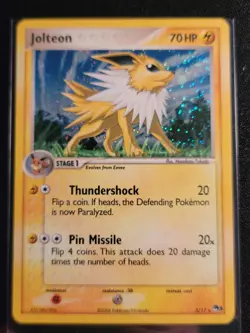Pokemon TCG Jolteon POP Series Promos 3 3 Holo Holo Rare - Image 1