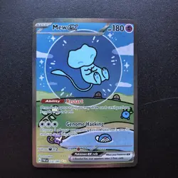 Pokemon 2024 Paldean Fates Shiny Mew ex 232/091 Holo SIR - Image 1