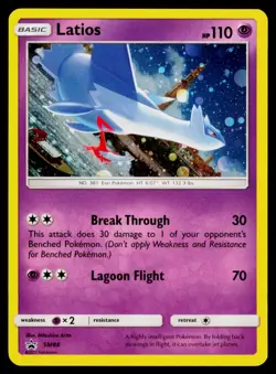 Latios - Holo SM88 Promo Pokemon SM Promos NM - Image 1