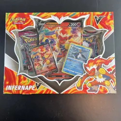 Pokemon TCG Infernape V Collection Box Sealed - FUSION STRIKE + LOST ORIGIN - Image 1