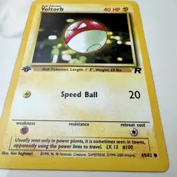 Voltorb 69/82 1st Edition Team Rocket Vintage WOTC Pokemon TCG - Image 3
