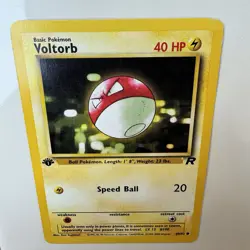Voltorb 69/82 1st Edition Team Rocket Vintage WOTC Pokemon TCG - Image 4