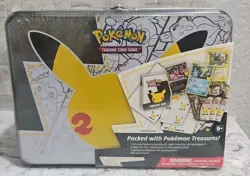 Pokemon 25th Anniversary Celebrations Treasure Chest Lunchbox Tin Factory SEALED - Image 1