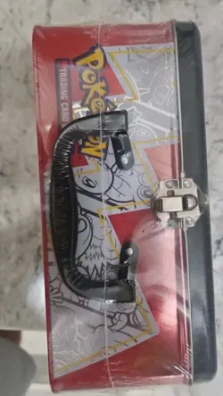 Pokemon 25th Anniversary Celebrations Treasure Chest Lunchbox Tin Factory SEALED - Image 3