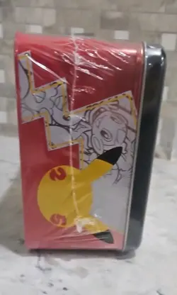 Pokemon 25th Anniversary Celebrations Treasure Chest Lunchbox Tin Factory SEALED - Image 4