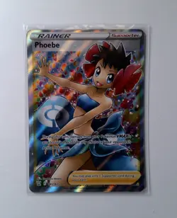 Pokemon TCG Phoebe (Full Art) SWSH05: Battle Styles 161/163 Ultra Rare - Image 1