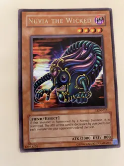 Nuvia the Wicked LON-013 Rare YuGiOh Card - Image 1