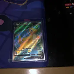 Pokemon TCG Dragonite V (Full Art) Pokemon GO 076/078 Holo Ultra Rare - Image 2