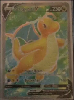 Pokemon TCG Dragonite V (Full Art) Pokemon GO 076/078 Holo Ultra Rare - Image 4