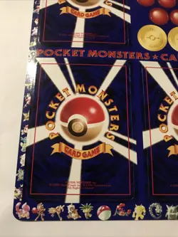 Pokemon Japanese Vending Series 1 Blue Sheet Unpeeled #18 Ultra Rare HTF - Image 2