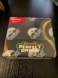 Pokemon Mega Evolution Perfect Order Sealed Booster Box - Image 1