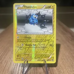 Thundurus Reverse Holo Emerging Powers 2011 # 35/98 Pokemon TCG - Image 1