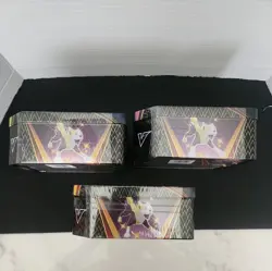 Pokemon Shining Fates Boltund Cramorant Eldegoss V Tin Set of 3 Sealed - Image 5