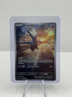 2024 Pokemon SSP EN Surging Sparks #203 Latios Illustration Rare - Image 1