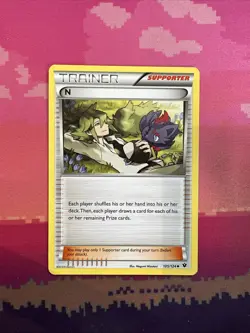 Pokemon Card N Fates Collide Uncommon 105/124 Near Mint - Image 1