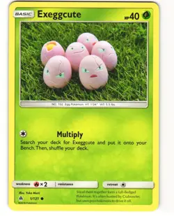 Exeggcute Common Pokemon TCG Forbidden Light 1/131 LP - Image 1