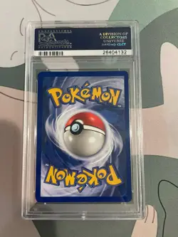 1999 POKEMON BASE SET UNLIMITED #12 NINETALES-HOLO PSA 9 - Image 2