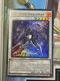 Yu-Gi-Oh! TCG T.G. Over Dragonar Age of Overlord AGOV-EN035 1st Edition Ultra... - Image 1