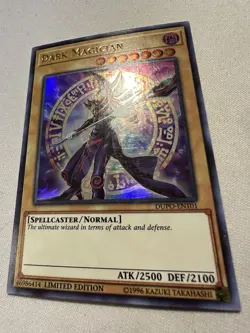 Yu-Gi-Oh! Dark Magician DUPO-EN101 Ultra Rare Limited Edition HP (see photos) - Image 3