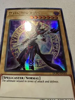 Yu-Gi-Oh! Dark Magician DUPO-EN101 Ultra Rare Limited Edition HP (see photos) - Image 5