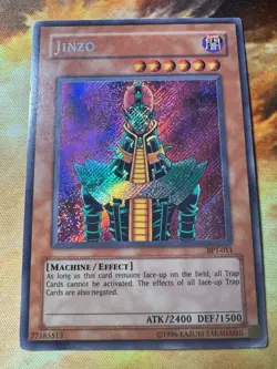Yugioh: Jinzo - BPT-011 - Secret Rare - Unlimited - SEE PICS - Image 1