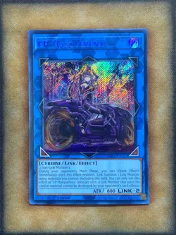 Yugioh I:P Masquerena RA02-EN042 Secret Rare Alt Art 1st Ed NM - Image 1