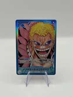 One piece Card Donquixote Doflamingo OP01-060 Parallel Leader Romance Dawn JP - Image 1