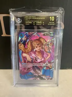 ONE PIECE Charlotte Pudding SP BGS 10 BLACK LABEL PRISTINE - Image 1