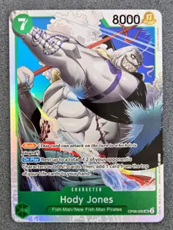 Hody Jones OP06-035 SR | Wings of the Captain | One Piece TCG | English - Image 1