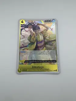 ONE PIECE Kikunojo OP06-104 Wings of the Captain Rare Foil NM - Image 1